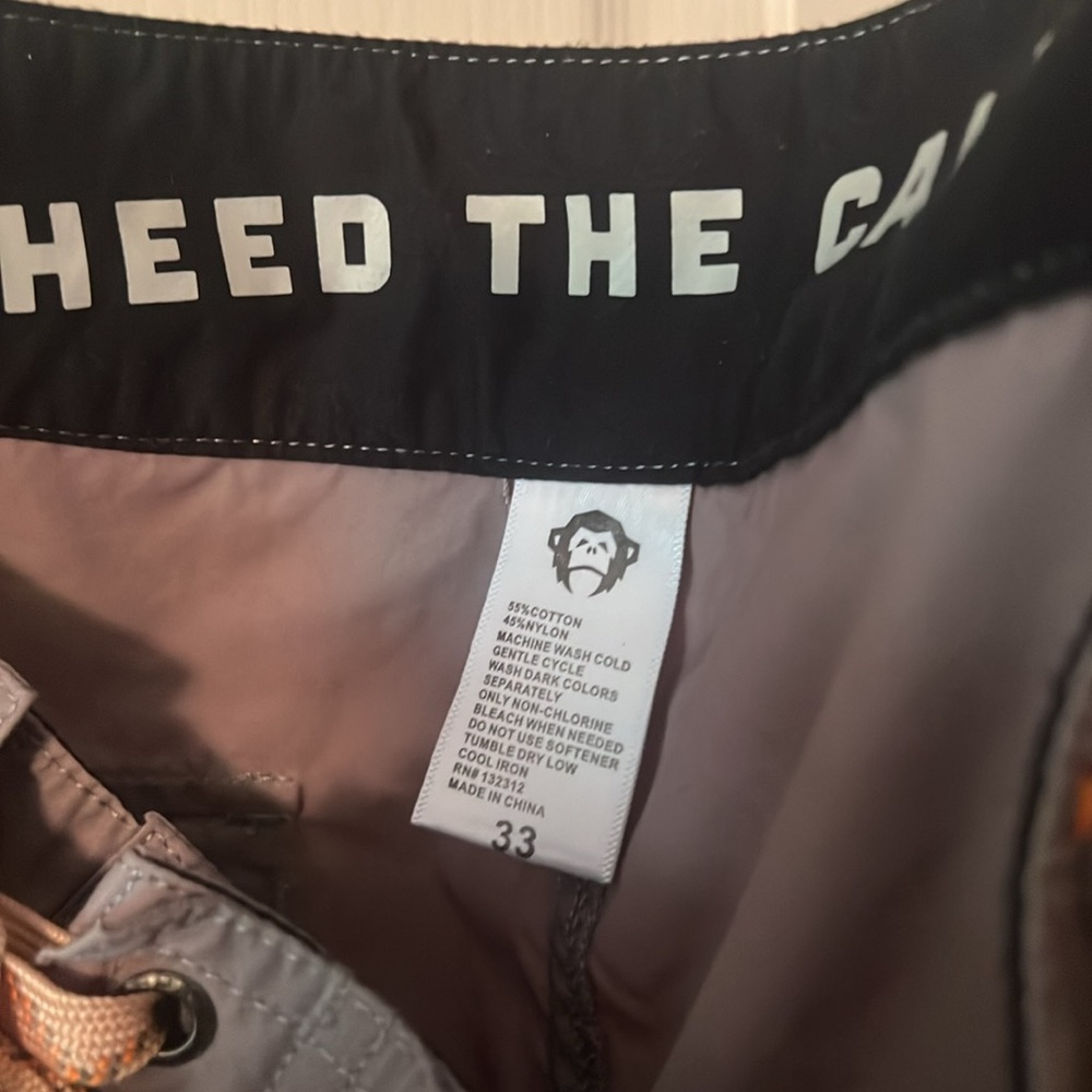 Howler Brothers Crosscut Deluxe Shorts Size 33 NWOT - Picture 4 of 5